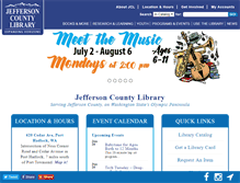 Tablet Screenshot of jclibrary.info